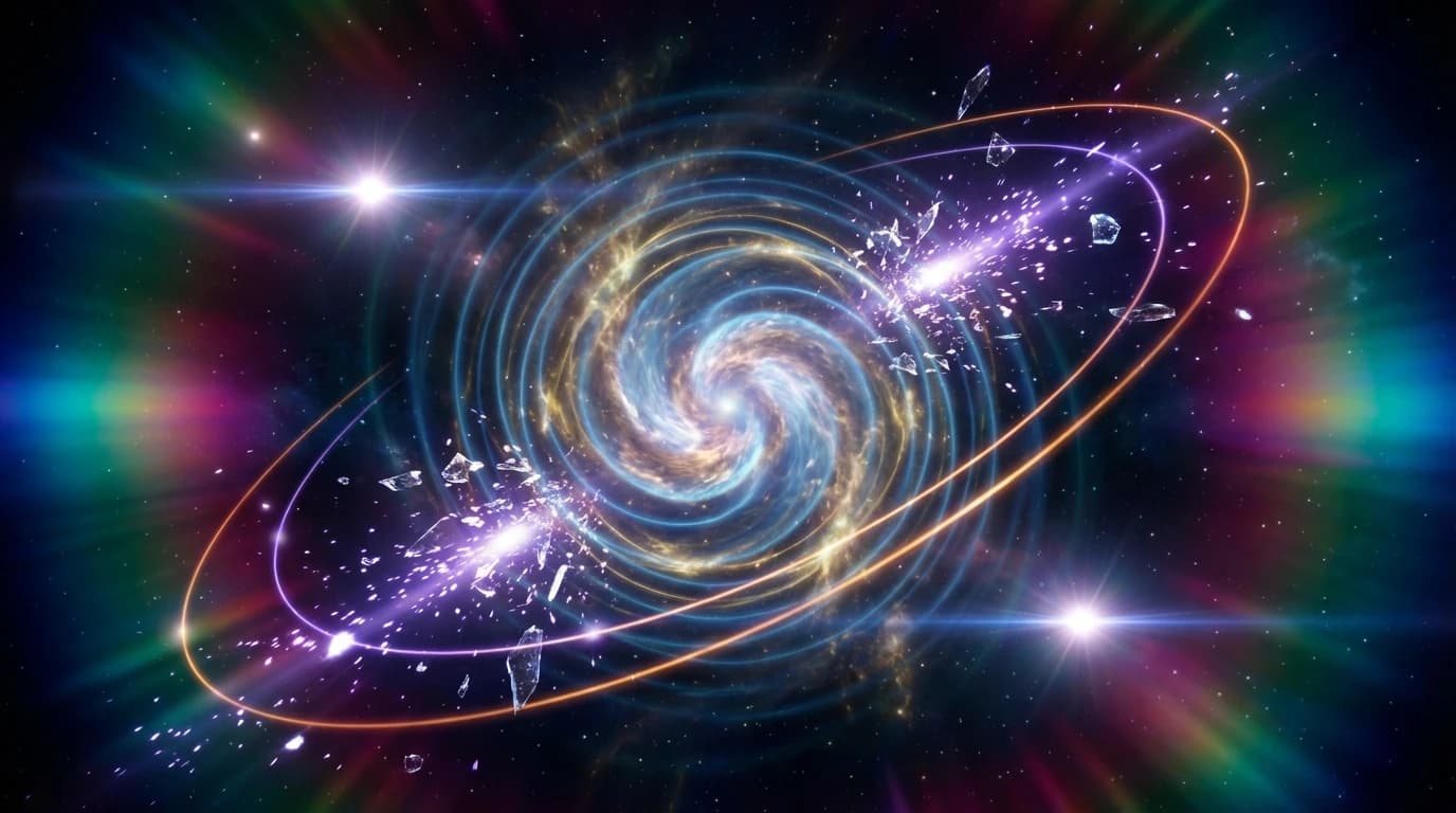 Image for Early Universe Mystery: A Black Hole That Outgrew Its Galaxy