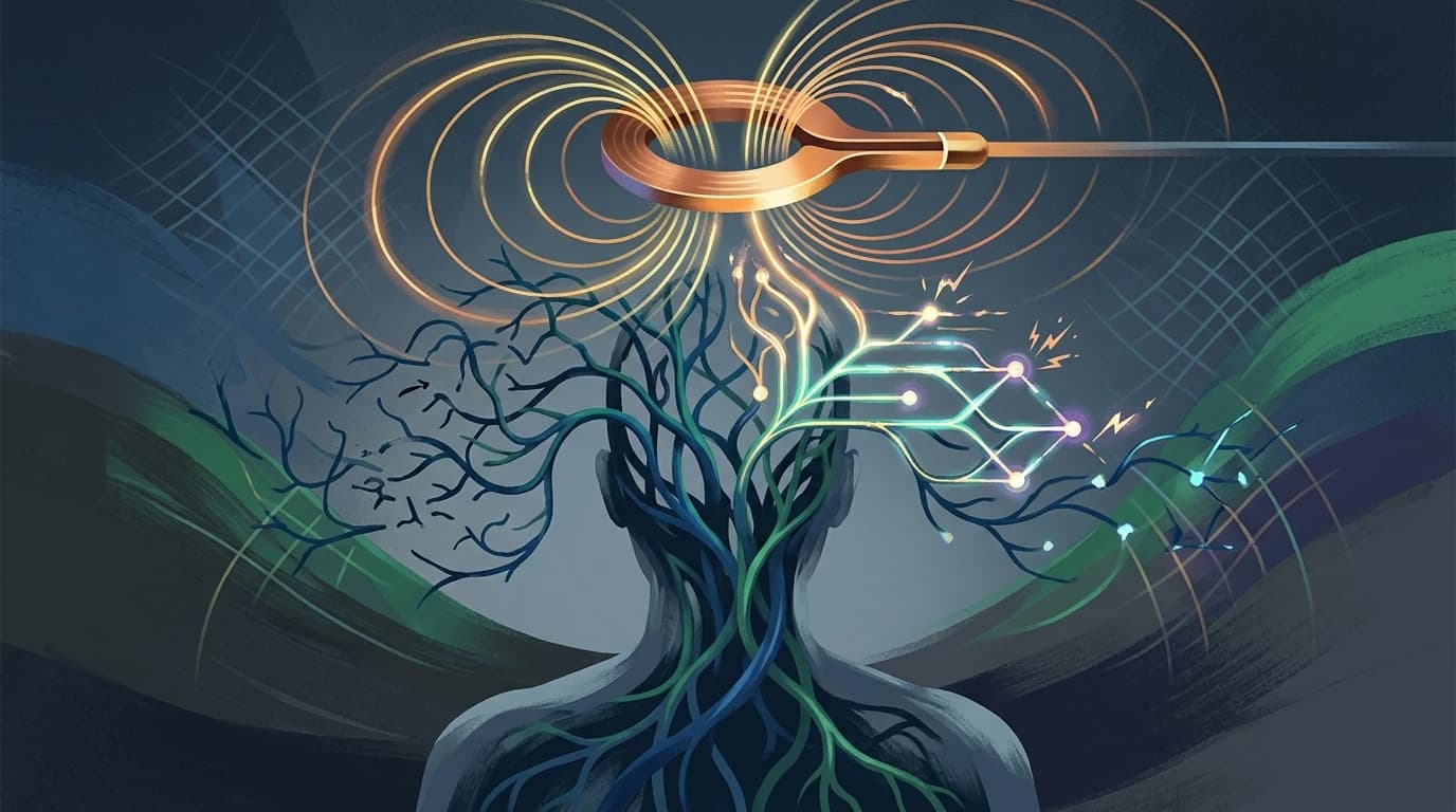 Image for How Transcranial Magnetic Stimulation for Chronic Pain Rewires the Brain