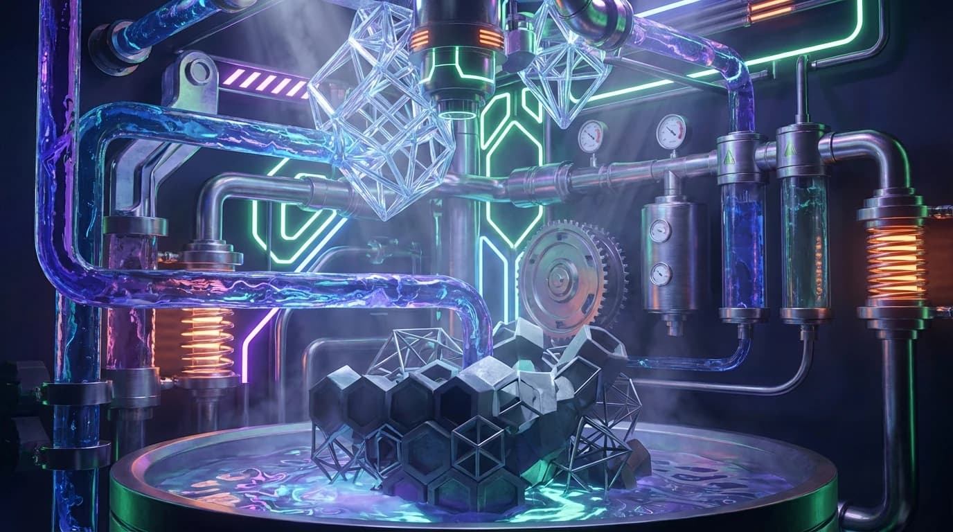 Visualisation for: Odourless Alcohols Unlock Tougher 3D Printed Materials