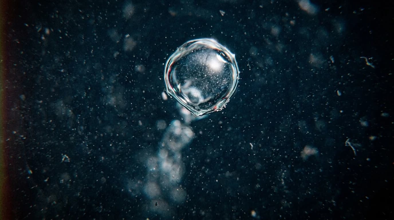 Image for The Ghostly Architecture of Bubbles: New Interfacial Phenomena in Polymeric Liquids