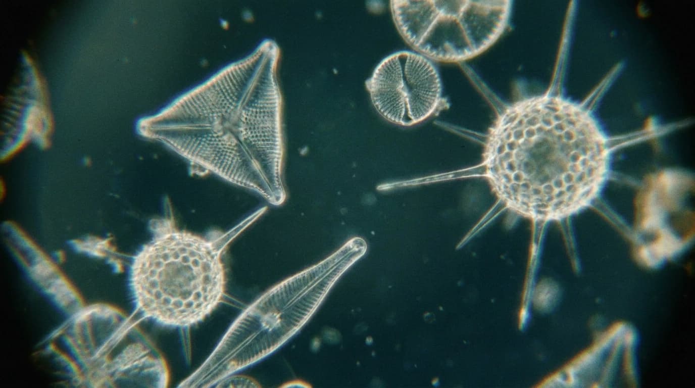 Image for The Silent Ocean and its Secret: What Marine plankton Tell Us About Hidden Order